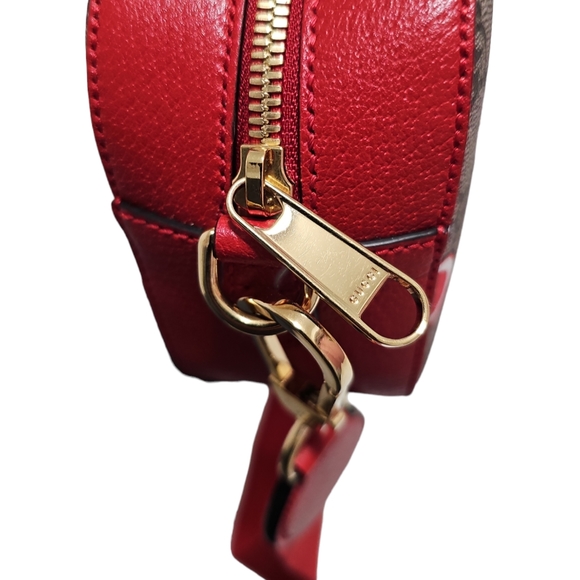 NWOT Gucci Apple Messenge Bag Beige/Brown - Picture 6 of 9